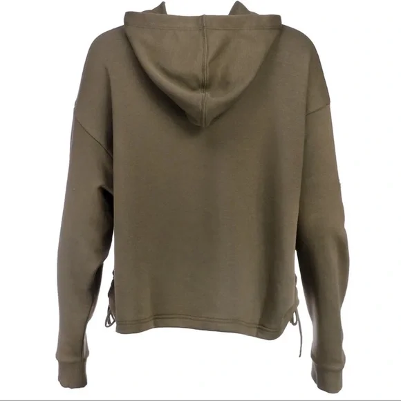 Puma women sweatshirt size large, military green color. - Picture 2 of 3